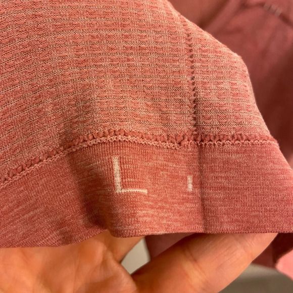 Lululemon x Peloton Short Sleeve Shirt Cherry Red Size Large - Picture 4 of 5
